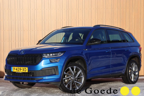 Škoda Kodiaq 1.5 TSI Sportline Bus. org.NL el.klep stuur+stoelverw camera 20"