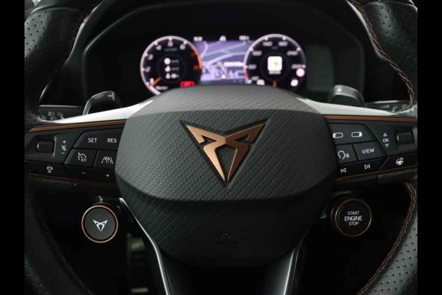 CUPRA Leon 2.0 TSI Cup 4-DRIVE | 310pk | Trekhaak | Stoel & stuurverwarming | Carplay | Leder | Adaptive cruise | 19'' | CUP Sportstoelen | Navigatie | Full LED | Beats Pack | Keyless | Sfeerverlichting