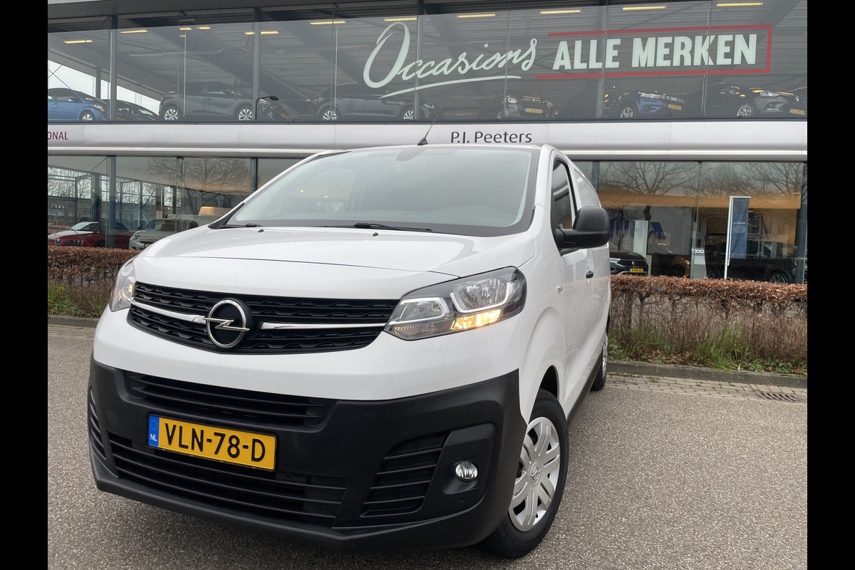 Opel Vivaro 2.0 CDTI L2H1 Edition 2 zitplaatsen voor - Airco - Cruise control - Parkeersensoren voor en achter - Apple carplay - Bluetooth - Tussenschot volledig - Zijschuifdeur rechts - Elektrische ramen voor - Centrale deur