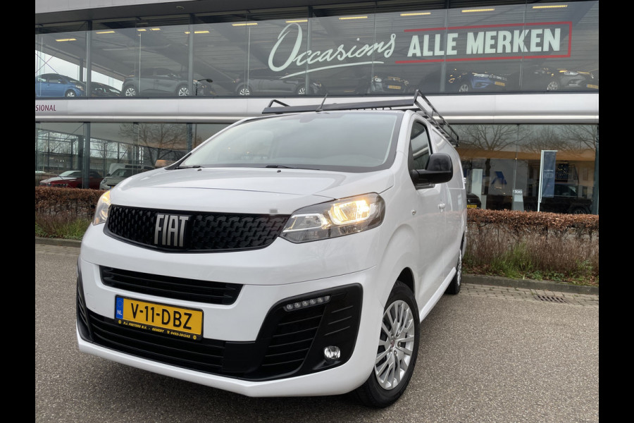 Fiat Scudo 1.5 MultiJet L3H1 2 zitplaatsen rechtsvoor - Cruise control - Parkeersensor achter - Achteruitrijcamera - Apple carplay - Airco - Bluetooth - Elektrische ramen voor - Tussenschot volledig - Zijschuifdeur recht
