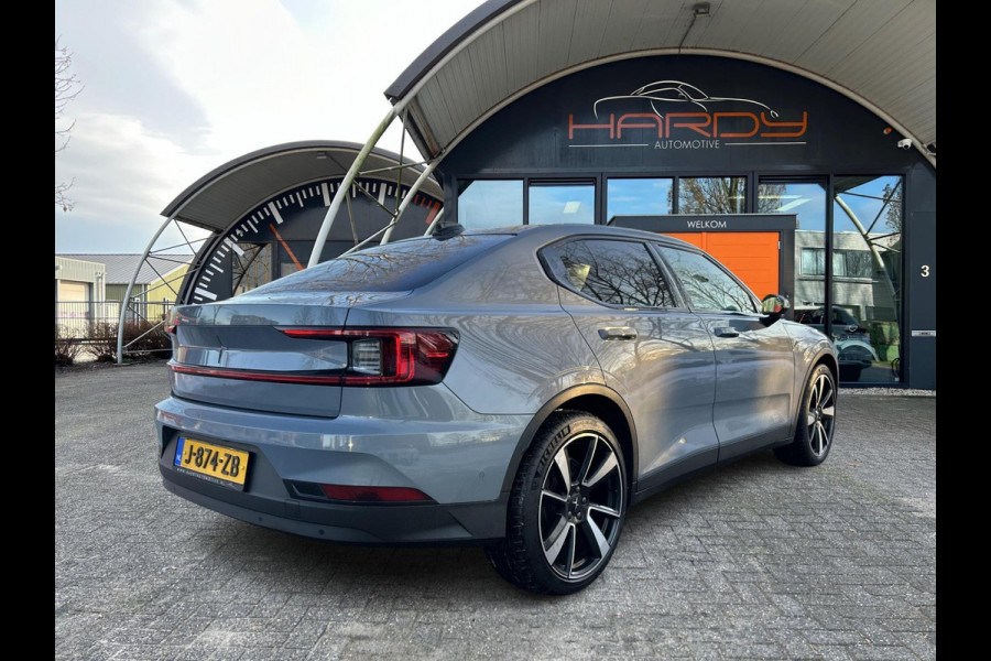 Polestar 2 Long Range Dual Motor Launch Edition 78kWh 93% SOH Pano AWD Thunder Grey NL-Auto 1e EIG Rijklaarprijs!