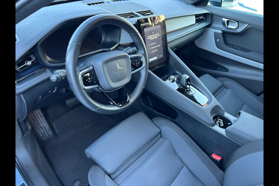 Polestar 2 Long Range Dual Motor Launch Edition 78kWh 93% SOH Pano AWD Thunder Grey NL-Auto 1e EIG Rijklaarprijs!
