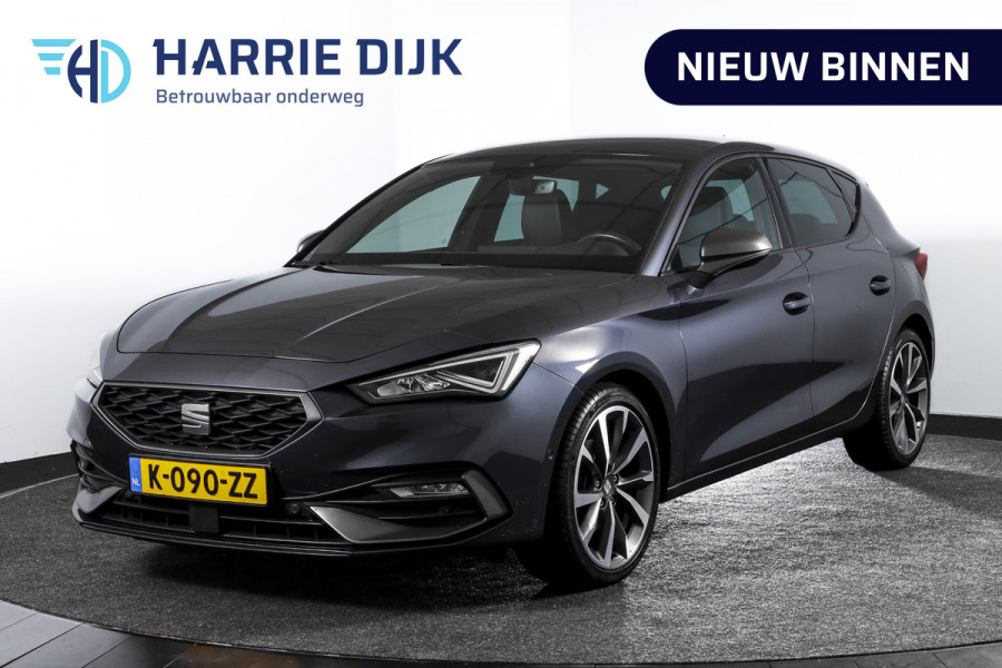 Seat Leon 1.5 TSI FR | Dig. Cockpit | Adapt. Cruise | Stoel.-+Stuurverw | PDC | NAV + App. Connect | ECC | LM 18" |