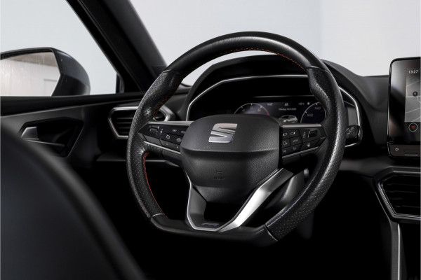 Seat Leon 1.5 TSI FR | Dig. Cockpit | Adapt. Cruise | Stoel.-+Stuurverw | PDC | NAV + App. Connect | ECC | LM 18" |