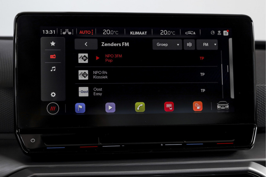 Seat Leon 1.5 TSI FR | Dig. Cockpit | Adapt. Cruise | Stoel.-+Stuurverw | PDC | NAV + App. Connect | ECC | LM 18" |