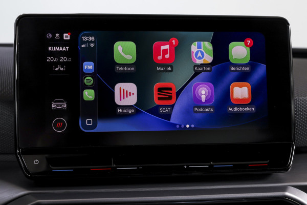 Seat Leon 1.5 TSI FR | Dig. Cockpit | Adapt. Cruise | Stoel.-+Stuurverw | PDC | NAV + App. Connect | ECC | LM 18" |