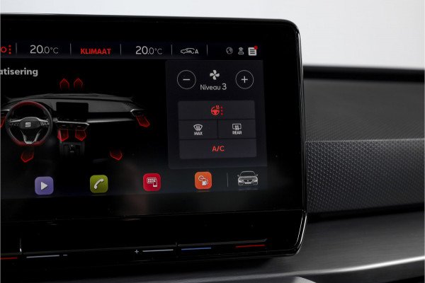 Seat Leon 1.5 TSI FR | Dig. Cockpit | Adapt. Cruise | Stoel.-+Stuurverw | PDC | NAV + App. Connect | ECC | LM 18" |