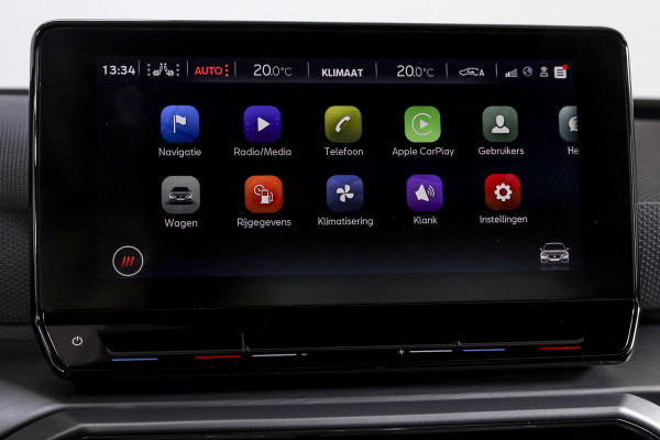 Seat Leon 1.5 TSI FR | Dig. Cockpit | Adapt. Cruise | Stoel.-+Stuurverw | PDC | NAV + App. Connect | ECC | LM 18" |