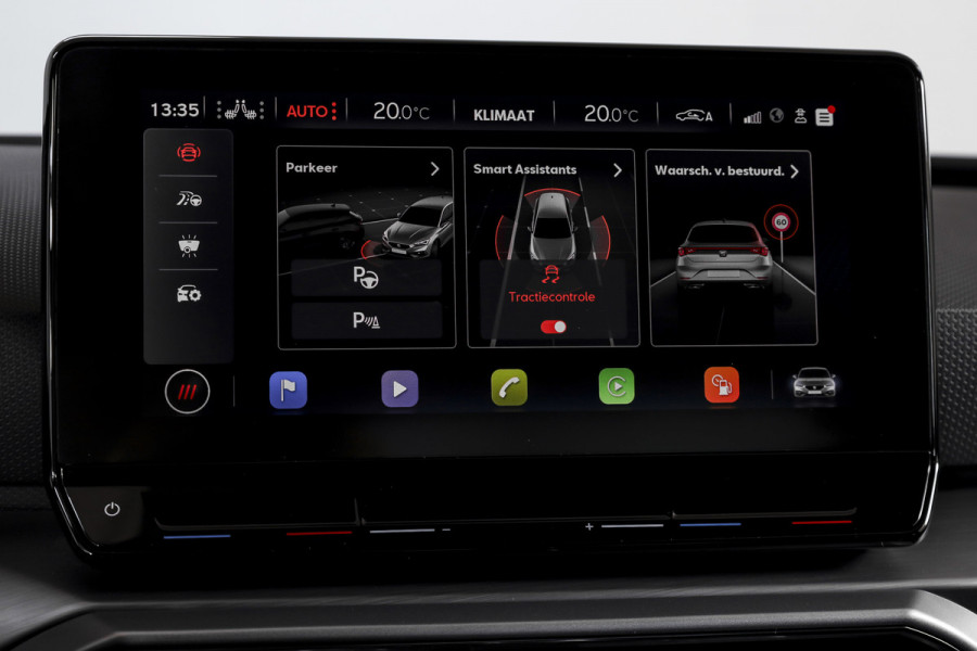 Seat Leon 1.5 TSI FR | Dig. Cockpit | Adapt. Cruise | Stoel.-+Stuurverw | PDC | NAV + App. Connect | ECC | LM 18" |