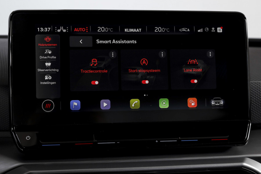 Seat Leon 1.5 TSI FR | Dig. Cockpit | Adapt. Cruise | Stoel.-+Stuurverw | PDC | NAV + App. Connect | ECC | LM 18" |