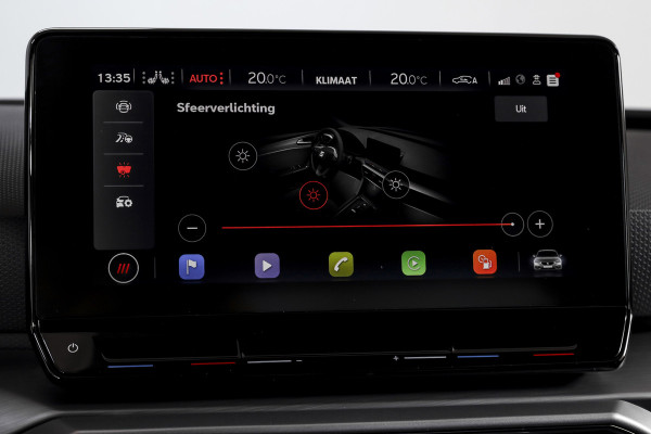 Seat Leon 1.5 TSI FR | Dig. Cockpit | Adapt. Cruise | Stoel.-+Stuurverw | PDC | NAV + App. Connect | ECC | LM 18" |