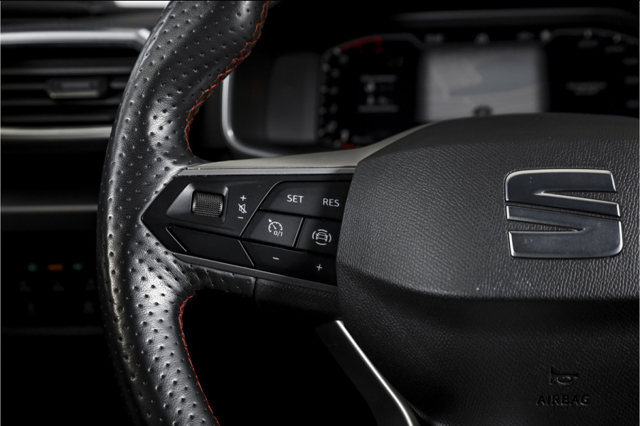 Seat Leon 1.5 TSI FR | Dig. Cockpit | Adapt. Cruise | Stoel.-+Stuurverw | PDC | NAV + App. Connect | ECC | LM 18" |
