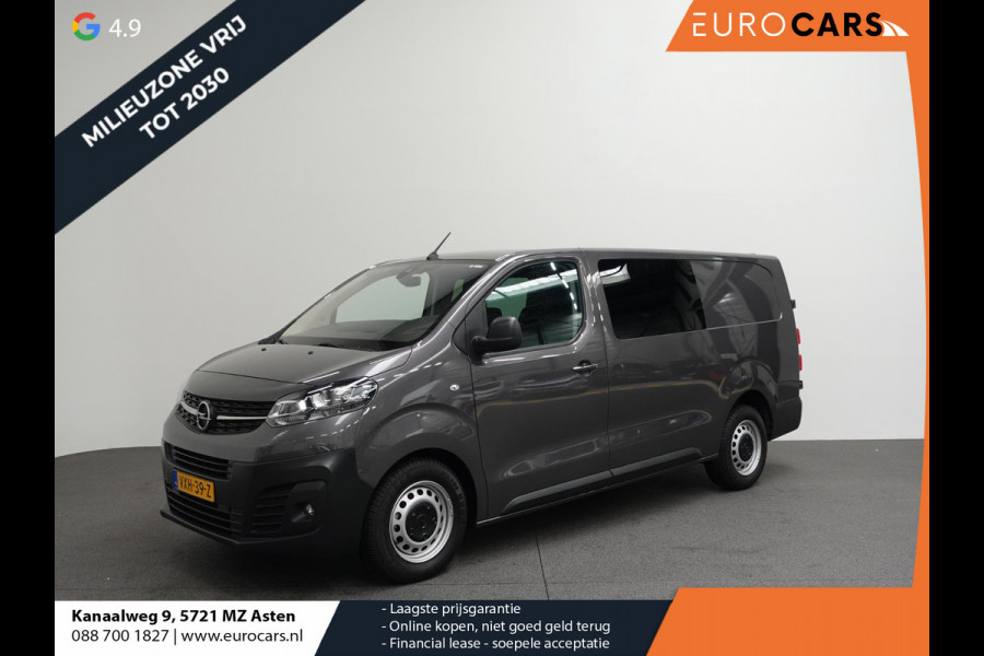 Opel Vivaro 1.5 CDTI L3H1 Edition Dubbele Cabine 144PK Automaat Airco Navigatie Bluetooth Trekhaak