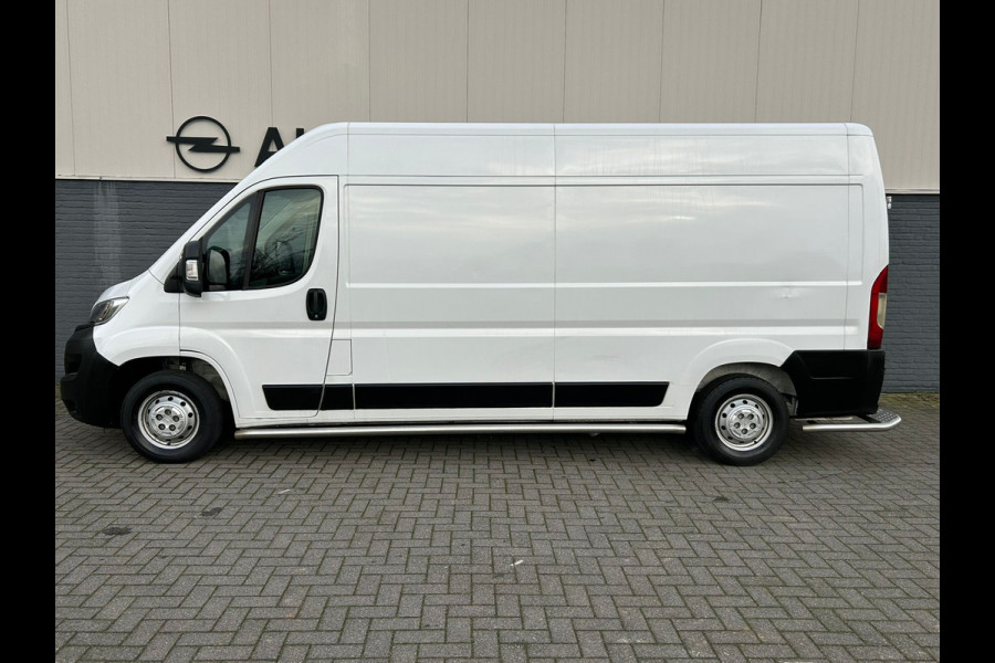 Opel Movano 2.2D 120 L3H2 NWE Model Camera Cruise-Control EURO6.3 Elek.Ramen SchuifdeurRechts VolledigTussenschot Edition Sidebars Treeplank Dab Bluetooth Airco Elek.Spiegels DealerOnderhouden 6-Versn. 2500 kg trekvermogen