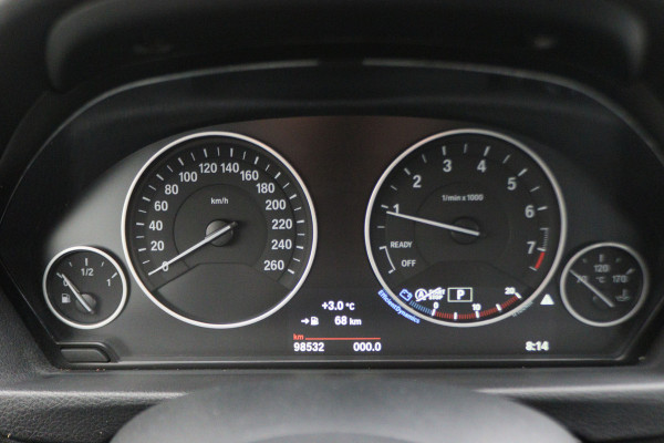 BMW 3 Serie Touring 318i High Executive Automaat LED, Navigatie, Leer, Climate, Cruise, PDC, Bluetooth, Elektr. Pakket, 16''