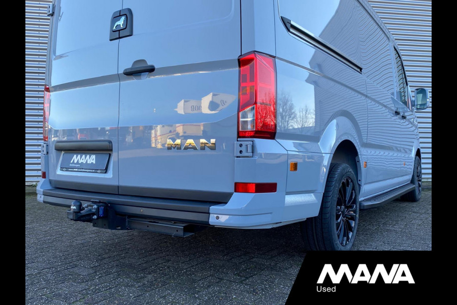 MAN TGE 35 2.0 L3H2 3.180 180PK MANA PERFORMANCE Automaat 4x4 LED Camera Sensoren Car-Play Trekhaak Cruise