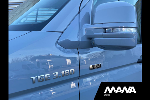 MAN TGE 35 2.0 L3H2 3.180 180PK MANA PERFORMANCE Automaat 4x4 LED Camera Sensoren Car-Play Trekhaak Cruise