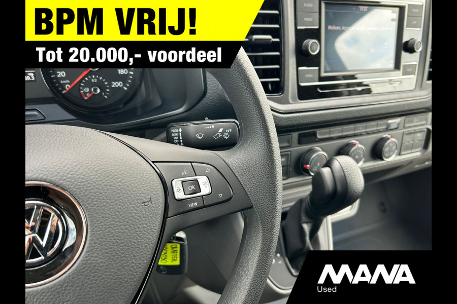 Volkswagen Crafter 35 2.0TDI 140PK L3H3 Automaat Carplay Sensoren Airco Cruise