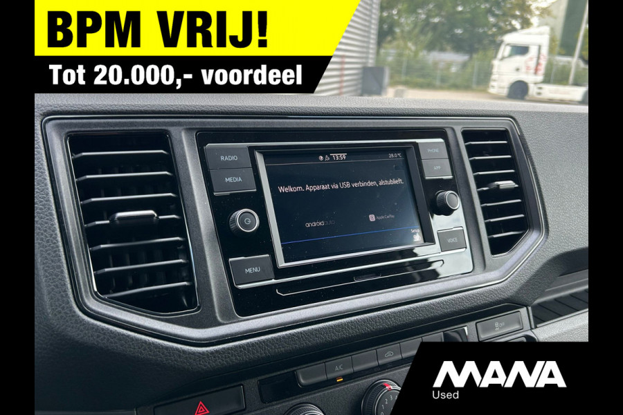 Volkswagen Crafter 35 2.0TDI 140PK L3H3 Automaat Carplay Sensoren Airco Cruise