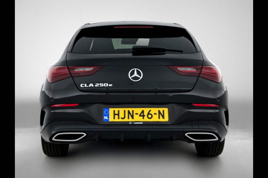 Mercedes-Benz CLA-Klasse Shooting Brake 250 e Star Edition AMG Line | Night Pakket | Sfeerverlichting | Ledkoplampen | Apple CarPlay | Keyless-Go | Inclusief 24 maanden MB Certified garantie voor Europa.