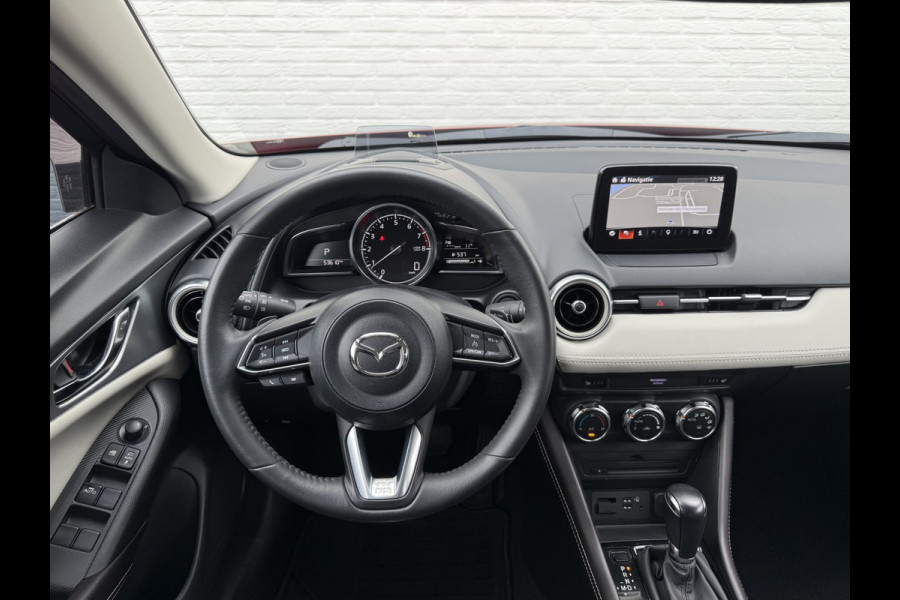 Mazda CX-3 2.0 SkyActiv-G 121 Luxury | Trekhaak | Memory | Leder | LED | HUD | 18 inch