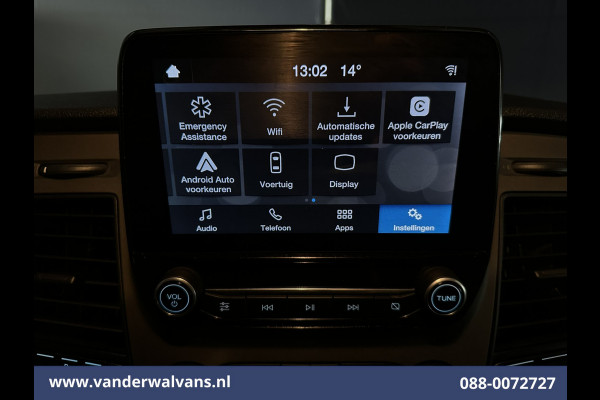 Ford Transit Custom 2.0 TDCI L2H1 Euro6 Airco | Apple Carplay | Camera | Cruisecontrol | LED Parkeersensoren, Android Auto, Bijrijdersbank, Verwarmde voorruit, 2800kg trekvermogen