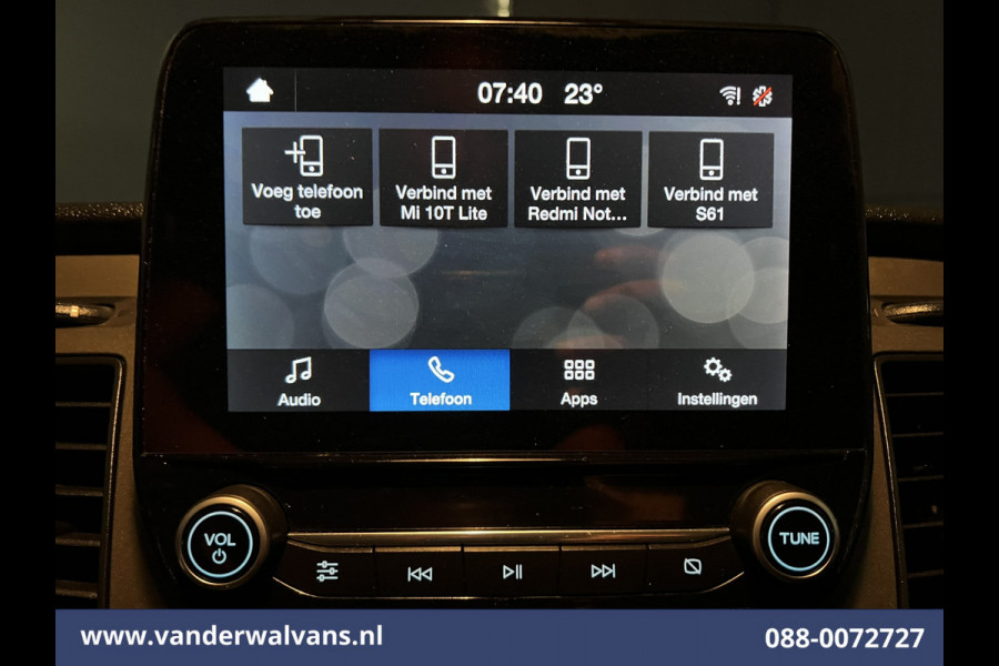 Ford Transit Custom 2.0 TDCI L2H1 Euro6 *Rijklaar Direct Rijden* Airco | Camera | Android auto | Cruisecontrol | Parkeersensoren verwarmde voorruit, bijrijdersbank, 2800kg trekvermogen
