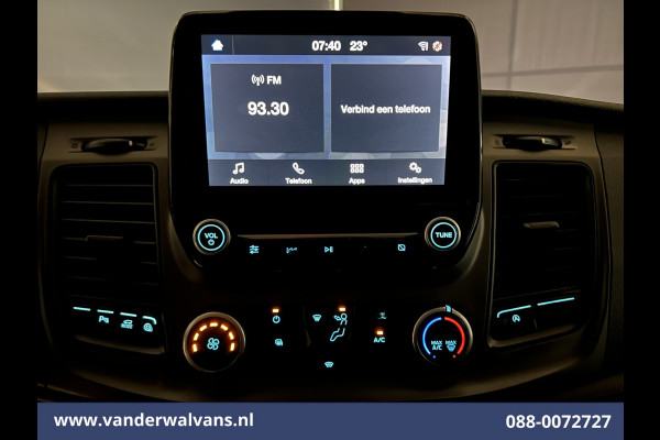 Ford Transit Custom 2.0 TDCI L2H1 Euro6 *Rijklaar Direct Rijden* Airco | Camera | Android auto | Cruisecontrol | Parkeersensoren verwarmde voorruit, bijrijdersbank, 2800kg trekvermogen