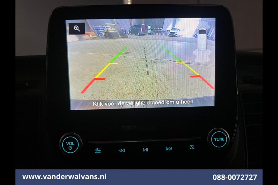 Ford Transit Custom 2.0 TDCI L2H1 Euro6 # Airco | Camera | Apple Carplay | Android Auto | LED | Cruisecontrol Parkeersensoren, verwarmde voorruit, Bijrijdersbank, 2800kg trekvermogen