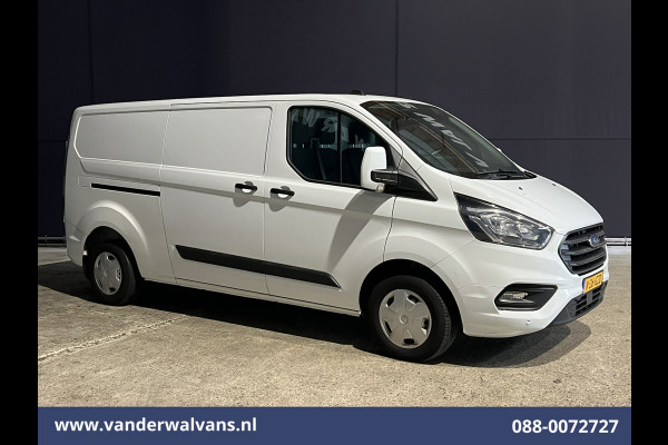 Ford Transit Custom 2.0 TDCI L2H1 Euro6 # Airco | Camera | Apple Carplay | Android Auto | LED | Cruisecontrol Parkeersensoren, verwarmde voorruit, Bijrijdersbank, 2800kg trekvermogen