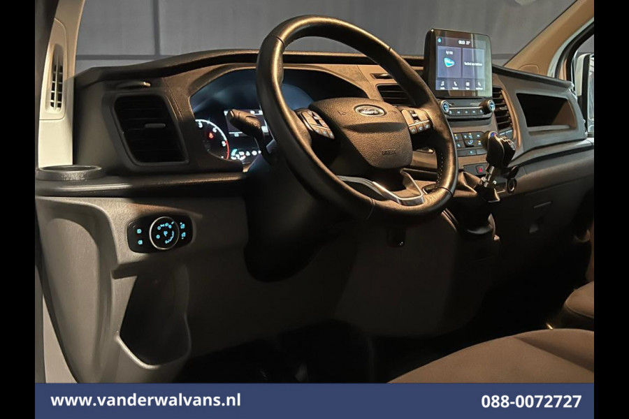 Ford Transit Custom 2.0 TDCI L2H1 Euro6 # Airco | Camera | Apple Carplay | Android Auto | LED | Cruisecontrol Parkeersensoren, verwarmde voorruit, Bijrijdersbank, 2800kg trekvermogen