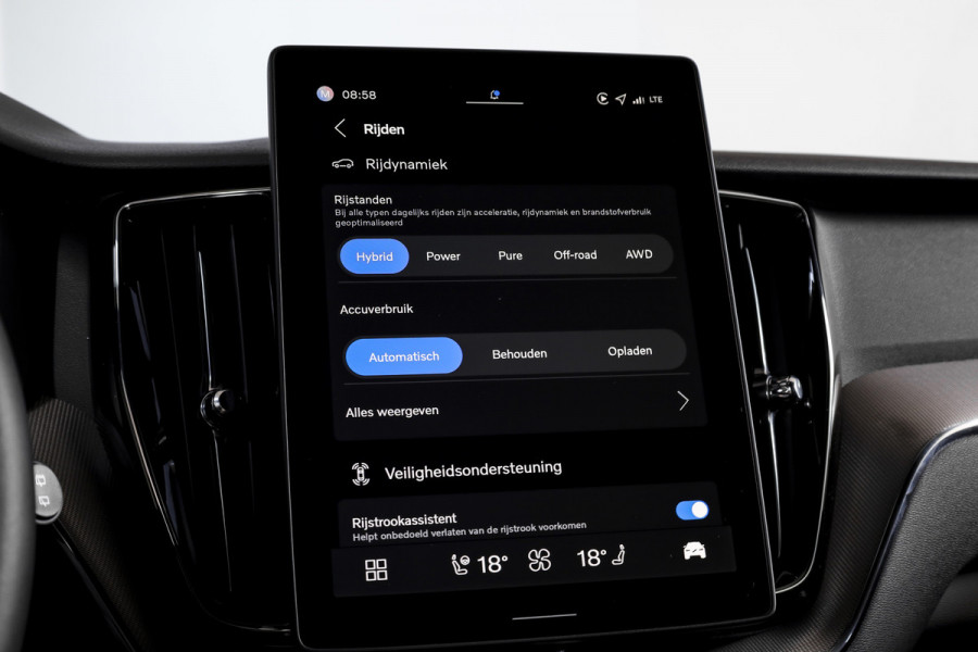 Volvo XC60 2.0 T8 Plug-in hybrid AWD Plus Black Edition - Facelift MY26 | S/K Panodak | Dig.Cockpit | Adapt.Cruise | Harman/Kardon | Stoel-+Stuurverw. | Elek. stoelen | 360 Camera | NAV+App.Connect | ECC | LM 21" | 2481