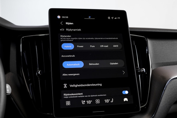 Volvo XC60 2.0 T8 Plug-in hybrid AWD Plus Black Edition - Facelift MY26 | S/K Panodak | Dig.Cockpit | Adapt.Cruise | Harman/Kardon | Stoel-+Stuurverw. | Elek. stoelen | 360 Camera | NAV+App.Connect | ECC | LM 21" | 2481
