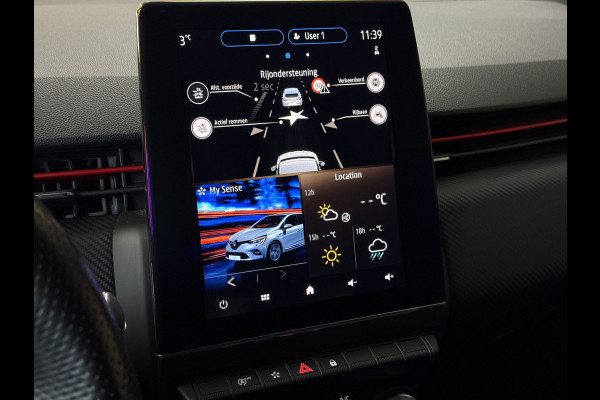 Renault Clio 1.3 TCe 130pk R.S. Line | Groot Navi | 17" | Camera | PDC V+A | Carplay | Led |