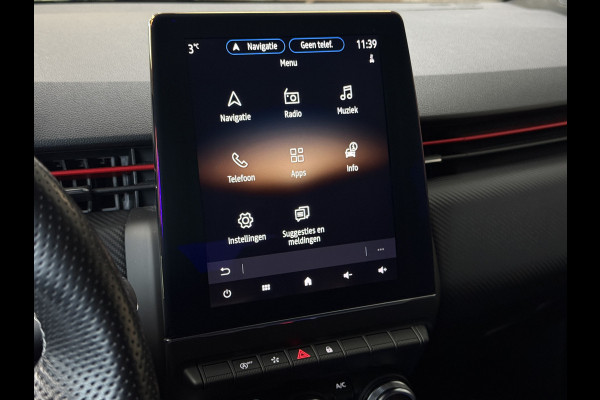 Renault Clio 1.3 TCe 130pk R.S. Line | Groot Navi | 17" | Camera | PDC V+A | Carplay | Led |
