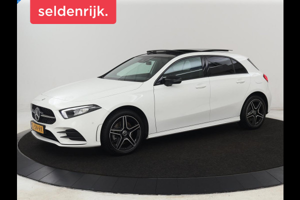Mercedes-Benz A-Klasse 250e AMG | Panoramadak | Stoelverwarming | Carplay | Leder/Alcantara | Camera | Sfeerverlichting | Navigatie | Park Assist | Climate control | PHEV | Plug In