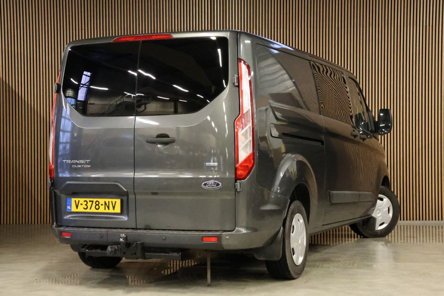 Ford Transit Custom 300 2.0 TDCI L2H1 DC | Dubbel Cabine | 5-Zitter | Stoelverwarming | DAB | PDC V+A | Cruise control | Trekhaak | MF Stuur | Airco | Nieuwe APK | NAP Logisch | Motorrevisie | Nieuwe distributiriem | Euro 6