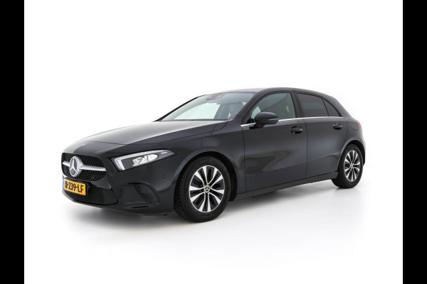 Mercedes-Benz A-Klasse 160 Business Solution (INCL-BTW) *LEATHER- FABRIC | FULL-LED | WIDE-SCREEN-COCKPIT | CAMERA | NAVI-FULLMAP | HEATED-COMFORTSEATS | ECC | PRIVACY-GLASS | PDC | KEYLESS | CRUISE | CARBON-INLAY | 16''ALU*