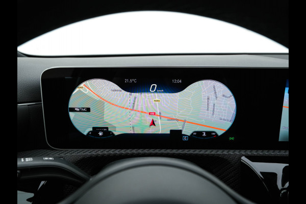 Mercedes-Benz A-Klasse 160 Business Solution (INCL-BTW) *LEATHER- FABRIC | FULL-LED | WIDE-SCREEN-COCKPIT | CAMERA | NAVI-FULLMAP | HEATED-COMFORTSEATS | ECC | PRIVACY-GLASS | PDC | KEYLESS | CRUISE | CARBON-INLAY | 16''ALU*