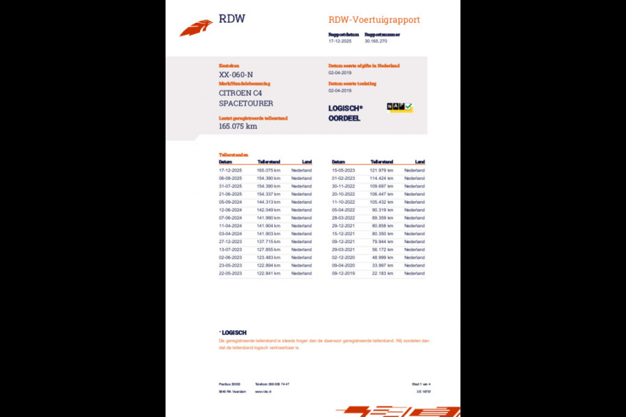 Citroën Grand C4 Spacetourer 1.2 PureTech Business / 7 Pers. / Automaat / Camera / Navi / NL-Auto / Trekhaak