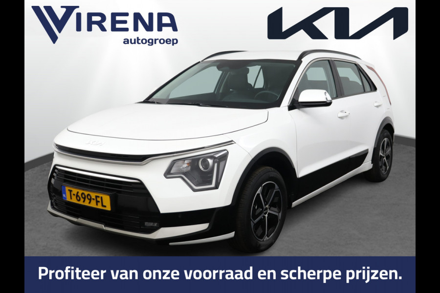 Kia Niro 1.6 GDi Hybrid DynamicLine Airco - Apple Carplay/Android Auto - Cruise Control - Navigatie - Achteruitrijcamera - Fabrieksgarantie tot 06-2030
