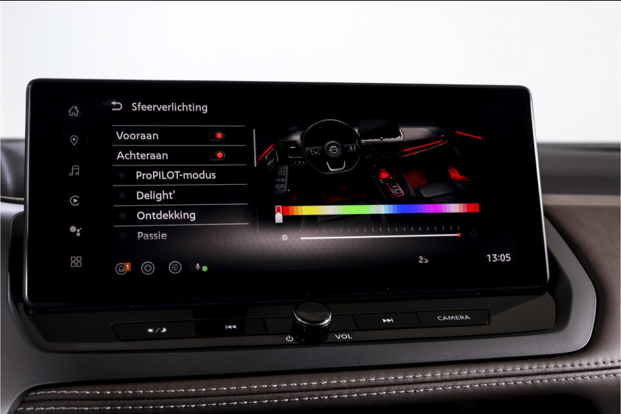 Nissan QASHQAI 1.3 MHEV Xtronic 158 PK Tekna - Automaat | Pano | Dig. Cockpit | Adapt. Cruise | Winterpakket | PDC | 360 Camera | NAV + App. Connect | ECC | DAB | Elek Klep | LM 19" | 1919