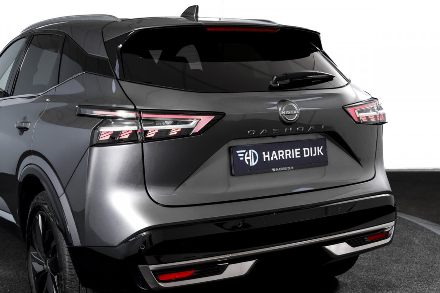 Nissan QASHQAI 1.3 MHEV Xtronic 158 PK Tekna - Automaat | Pano | Dig. Cockpit | Adapt. Cruise | Winterpakket | PDC | 360 Camera | NAV + App. Connect | ECC | DAB | Elek Klep | LM 19" | 1919
