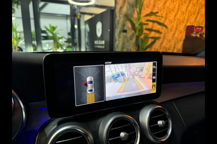 Mercedes-Benz C-Klasse 200 Business Solution AMG Garantie NAP Pano Camera PDC Cruise Digitale Cockpit Sfeer Clima Navi Rijklaar