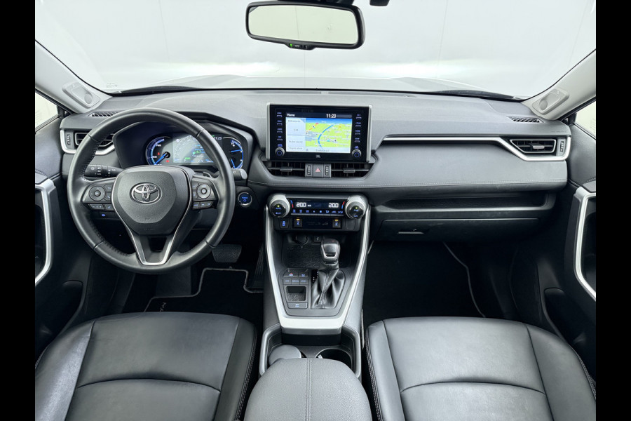 Toyota RAV4 2.5I 218PK Hybrid Automaat Leder Apple Carplay Android Auto Navi Dual Ecc JBL®-Audio Adap.Cruise Camera Business Plus Keyless Elek.Achterklep Stoelverwarming Elek.Stoel Lane Assist Wifi Led Lmv 18" Regensensor DAB 1e Eigenaar Origineel Nederlandse Auto