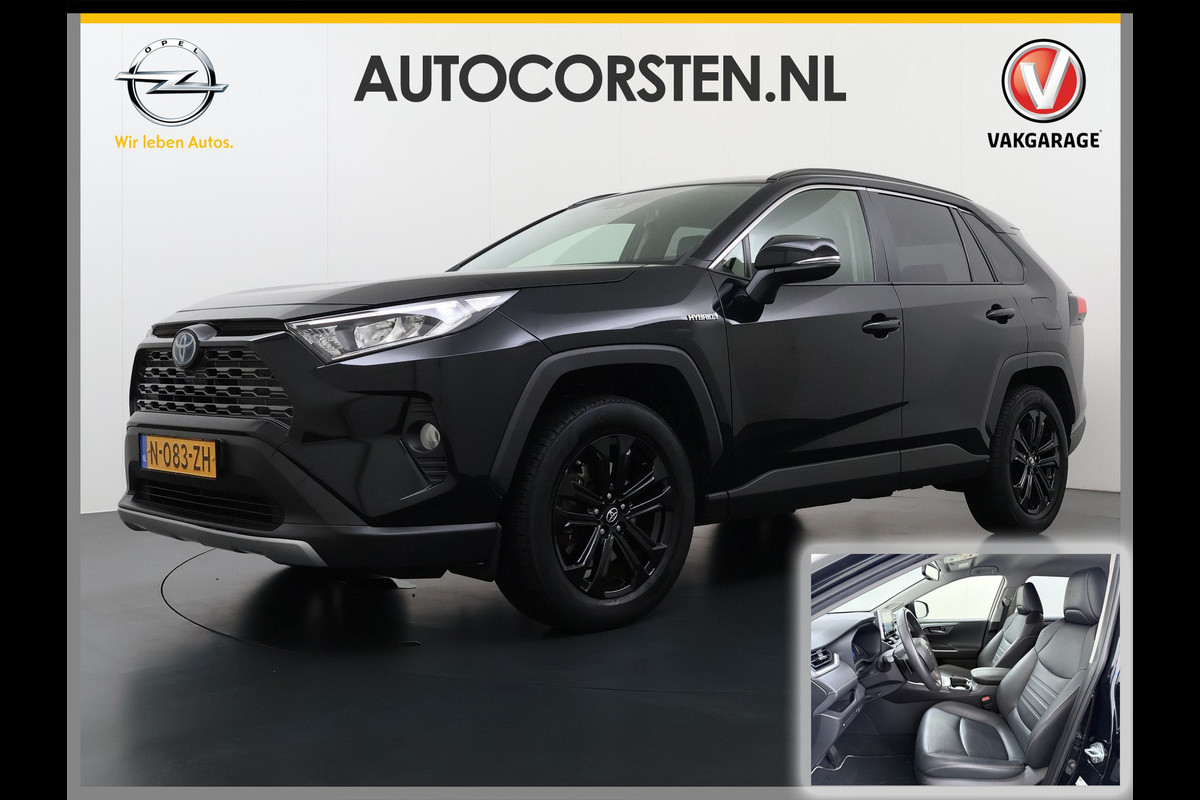 Toyota RAV4 2.5I 218PK Hybrid Automaat Leder Apple Carplay Android Auto Navi Dual Ecc JBL®-Audio Adap.Cruise Camera Business Plus Keyless Elek.Achterklep Stoelverwarming Elek.Stoel Lane Assist Wifi Led Lmv 18" Regensensor DAB 1e Eigenaar Origineel Nederlandse Auto