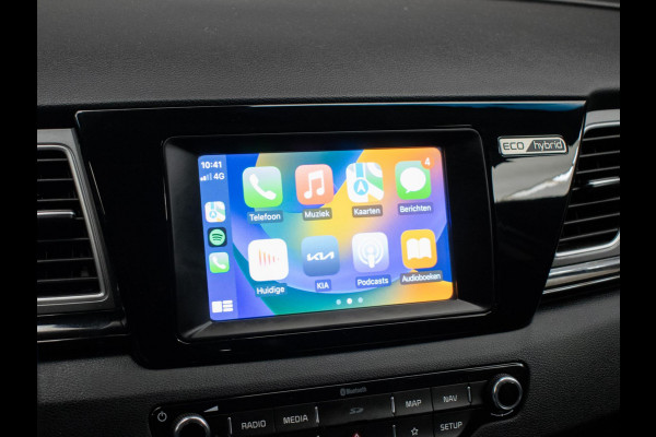 Kia Niro 1.6 GDi Hybrid DynamicLine Sport (APPLE CARPLAY,NAVI,CAMERA,PDC,CRUISE,TREKHAAK,LED,SPORTSTOELEN,LM VELGEN,NETTE STAAT)