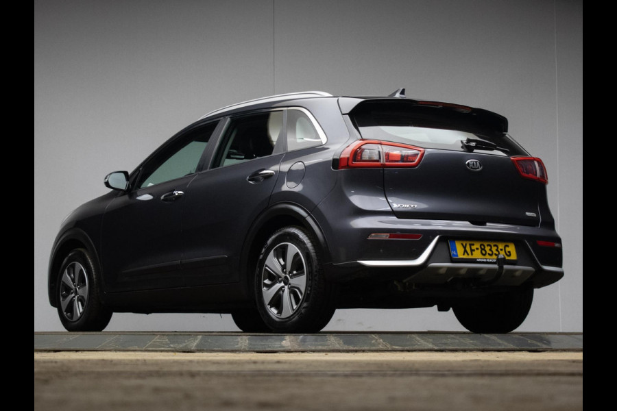Kia Niro 1.6 GDi Hybrid DynamicLine Sport (APPLE CARPLAY,NAVI,CAMERA,PDC,CRUISE,TREKHAAK,LED,SPORTSTOELEN,LM VELGEN,NETTE STAAT)