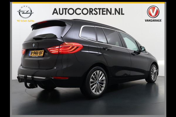 BMW 2 Serie Gran Tourer 216i-T 7-Pers. Leer Trekhaak Navi-Plus Ecc Head-Up Display Camera Navi Ecc Pdc Cruise Control Luxury Line Business E Stoelverwarming Elek.Achterklep Privacy Glas Led Lmv 17" Origineel Nederlandse Auto met plaats voor 7 personen! € 45.000,- nieuw