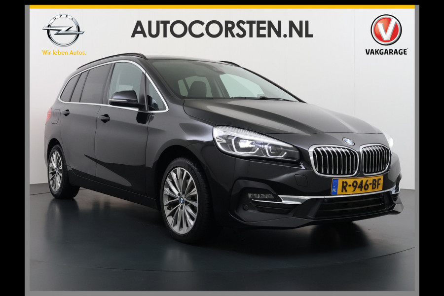 BMW 2 Serie Gran Tourer 216i-T 7-Pers. Leer Trekhaak Navi-Plus Ecc Head-Up Display Camera Navi Ecc Pdc Cruise Control Luxury Line Business E Stoelverwarming Elek.Achterklep Privacy Glas Led Lmv 17" Origineel Nederlandse Auto met plaats voor 7 personen! € 45.000,- nieuw